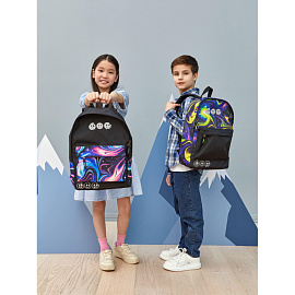 Рюкзак школьный Комус Класс Shape illusion one чёрный