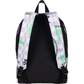 Рюкзак школьный Комус Класс Shape граффити серый