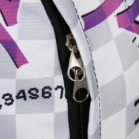 Рюкзак школьный Комус Класс Shape граффити серый