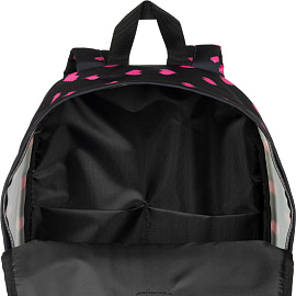 Рюкзак школьный Комус Класс Shape, Сердечки, Черный, 1 отд