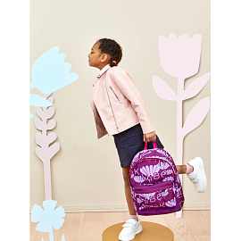 Рюкзак школьный Комус Класс Shape цветок фиолетовый