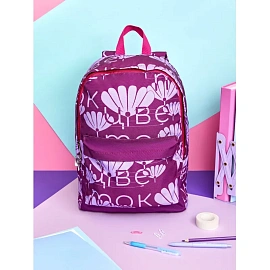 Рюкзак школьный Комус Класс Shape цветок фиолетовый