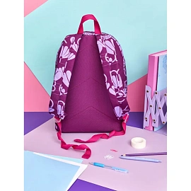 Рюкзак школьный Комус Класс Shape цветок фиолетовый