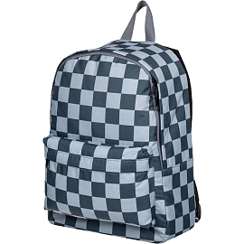 Рюкзак Комус Класс Light Шахматка серый