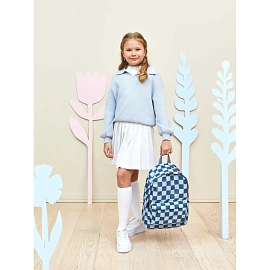 Рюкзак Комус Класс Light Шахматка серый