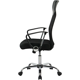 Кресло BN_Hg_EChair-588 TTW сетка/ткань/кожзам черный хром