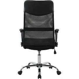 Кресло BN_Hg_EChair-588 TTW сетка/ткань/кожзам черный хром