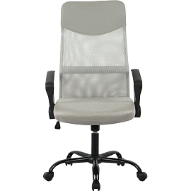 Кресло для руководителя Easy Chair 588 TTW бежево-серое (сетка, металл)