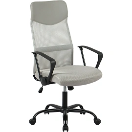 Кресло для руководителя Easy Chair 588 TTW бежево-серое (сетка, металл)