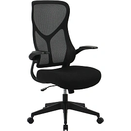 Кресло BN_Hg_EChair-635 TC сетка/ткань черный