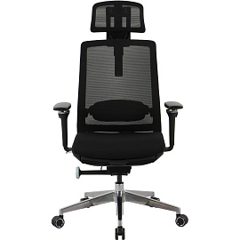 Кресло BN_Hg_EChair-520 STC сетка/ткань черный, алюминий