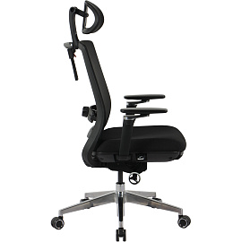 Кресло BN_Hg_EChair-520 STC сетка/ткань черный, алюминий