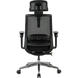 Кресло BN_Hg_EChair-520 STC сетка/ткань черный, алюминий