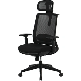 Кресло BN_Hg_EChair-520 STC сетка/ткань черный, пластик