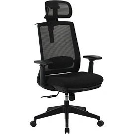 Кресло BN_Hg_EChair-520 STC сетка/ткань черный, пластик