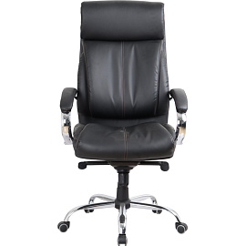 Кресло для руководителя Easy Chair 516 TPU чёрное (экокожа, металл)