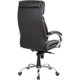 Кресло для руководителя Easy Chair 516 TPU чёрное (экокожа, металл)