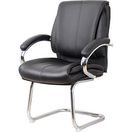 Конференц-кресло Easy Chair 516V PU чёрное (экокожа, металл)