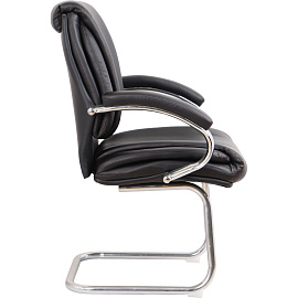 Конференц-кресло Easy Chair 516V PU чёрное (экокожа, металл)