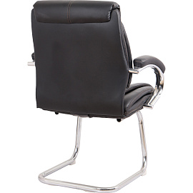 Конференц-кресло Easy Chair 516V PU чёрное (экокожа, металл)