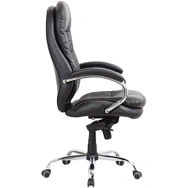 Кресло для руководителя Easy Chair 515 MPU чёрное (экокожа, металл)