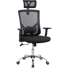 Кресло BN_SH_EChair-650 TC сетка/ткань черный