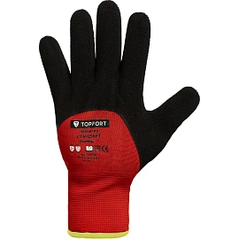 Перчатки TOPFORT ут. с лат. покр. Фриз Стандарт р. 10