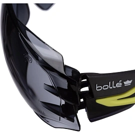 Очки защитные открытые универсальные Bolle SILEX+ затемнённые серые (SILEXPPSF)