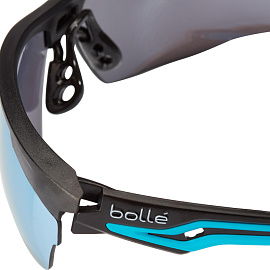 Очки защитные открытые универсальные Bolle Tryon синие зеркальные синие (TRYOFLASH)