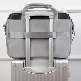 Сумка для ноутбука 15.6 Lamark L245 серая (L245 Light Grey) фото Сумка для ноутбука 15.6 Lamark L245 серая (L245 Light Grey)