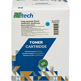 Тонер-картридж Retech 006R04369 для Xerox голубой совместимый