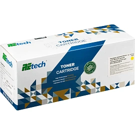 Картридж лазерный Retech 415X W2032X для HP жёлтый совместимый повышенной ёмкости