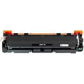 Картридж лазерный Retech 067BK для Canon чёрный совместимый