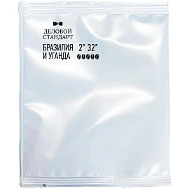 Кофе молотый в дрип-пакетах Деловой Стандарт Brazil/Uganda 50 г (5 штук в упаковке)