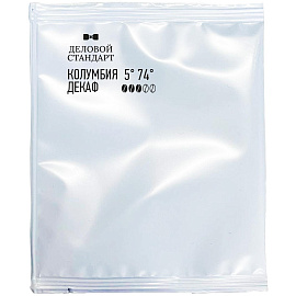Кофе молотый в дрип-пакетах Деловой Стандарт Decaf, 10грx5шт/уп