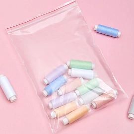 Пакет с замком zip-lock ПВД 18x25 см 35 мкм (100 штук в упаковке)