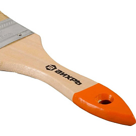 Кисть малярная Вихрь из натуральной щетины 50 мм с деревянной рукояткой (73/3/4/3)