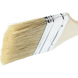 Кисть малярная Вихрь из натуральной щетины 75 мм с деревянной рукояткой (73/3/4/5)