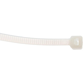 Хомут (стяжка) пластиковый Вихрь 250x3.6 мм белый 100 штук