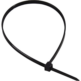 Хомут (стяжка) пластиковый Вихрь 250x3.6 мм черный 100 штук