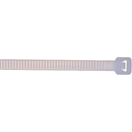 Хомут (стяжка) пластиковый Вихрь 300x4.8 мм белый 100 штук