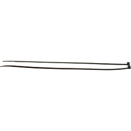 Хомут (стяжка) пластиковый Вихрь 300x4.8 мм черный 100 штук