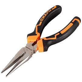 Длинногубцы никелированные Вихрь 160 мм (73/6/3/10) фото Длинногубцы никелированные Вихрь 160 мм (73/6/3/10)