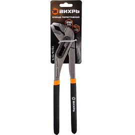 Клещи переставные Вихрь 250 мм (73/6/3/4) фото Клещи переставные Вихрь 250 мм (73/6/3/4)