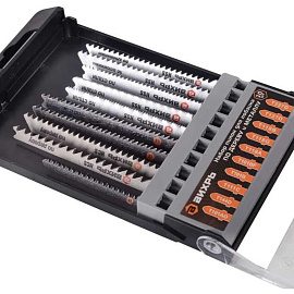 Пилка для лобзика Вихрь по дереву и металлу (10 штук в упаковке)