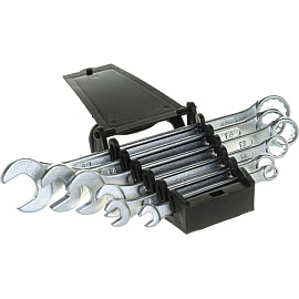 Набор ключей гаечных комбинированных Вихрь 6-17 мм в держателе 6 штук (73/6/5/6)