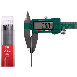 Набор грифелей Sanitoo Pro HB 120 мм графит (6 штук в упаковке)