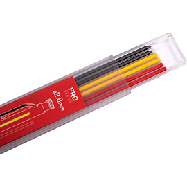 Набор грифелей Sanitoo Pro HB 120 мм графит и воск (6 штук в упаковке)