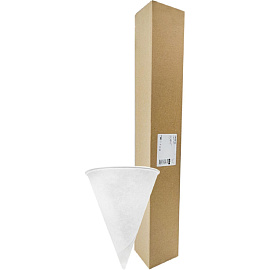 Стакан одноразовый бумажный 100/130 мл белый (200 штук в упаковке)