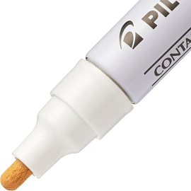 Маркер промышленный лаковый Pilot SC-W-M белый 2-4 мм